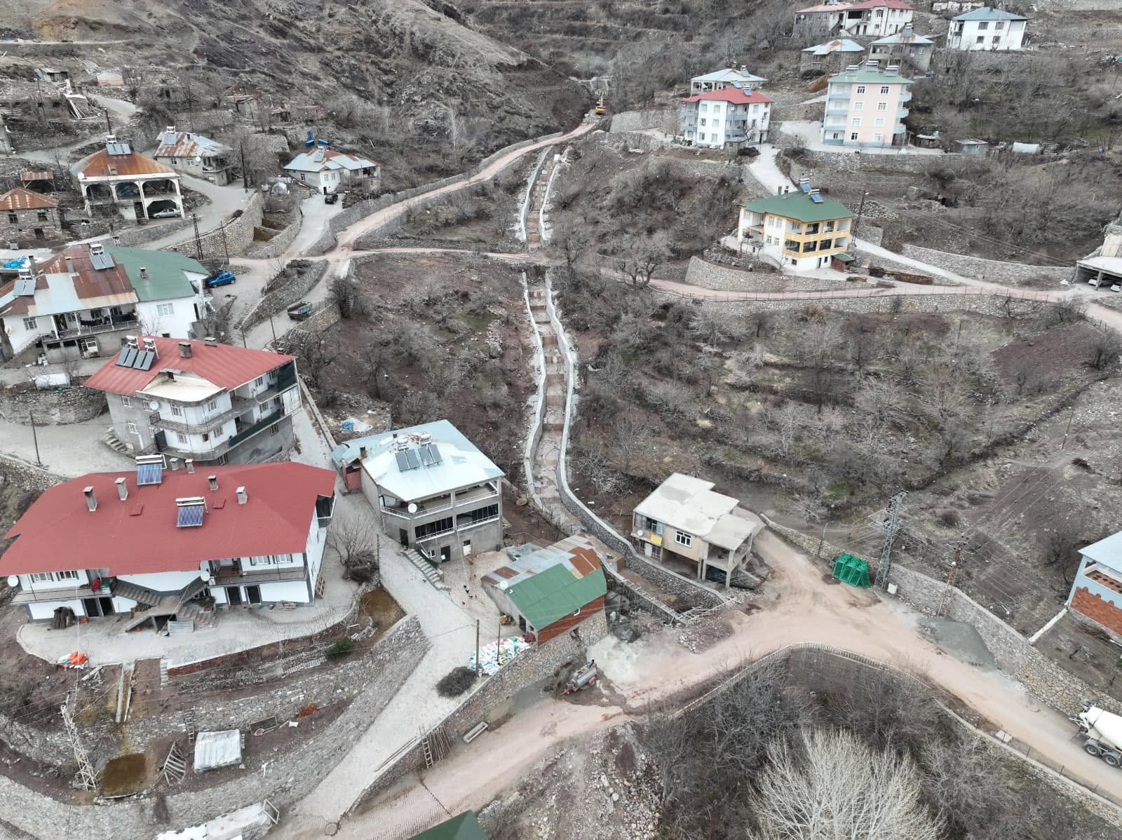 Elazığ Arıcak Erimli Beldesi Üst Havza Tedbirleri Yapım İşi